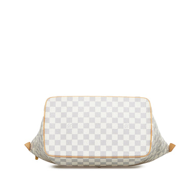 White Louis Vuitton Damier Azur Iena Shoulder Bag – Designer Revival