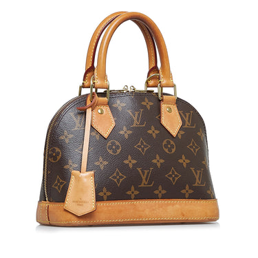 Brown Louis Vuitton Monogram Alma BB Satchel – Designer Revival