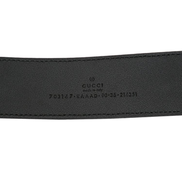 Gucci GG stripe wool jacquard top, Black Gucci Guccissima Interlocking G  Belt