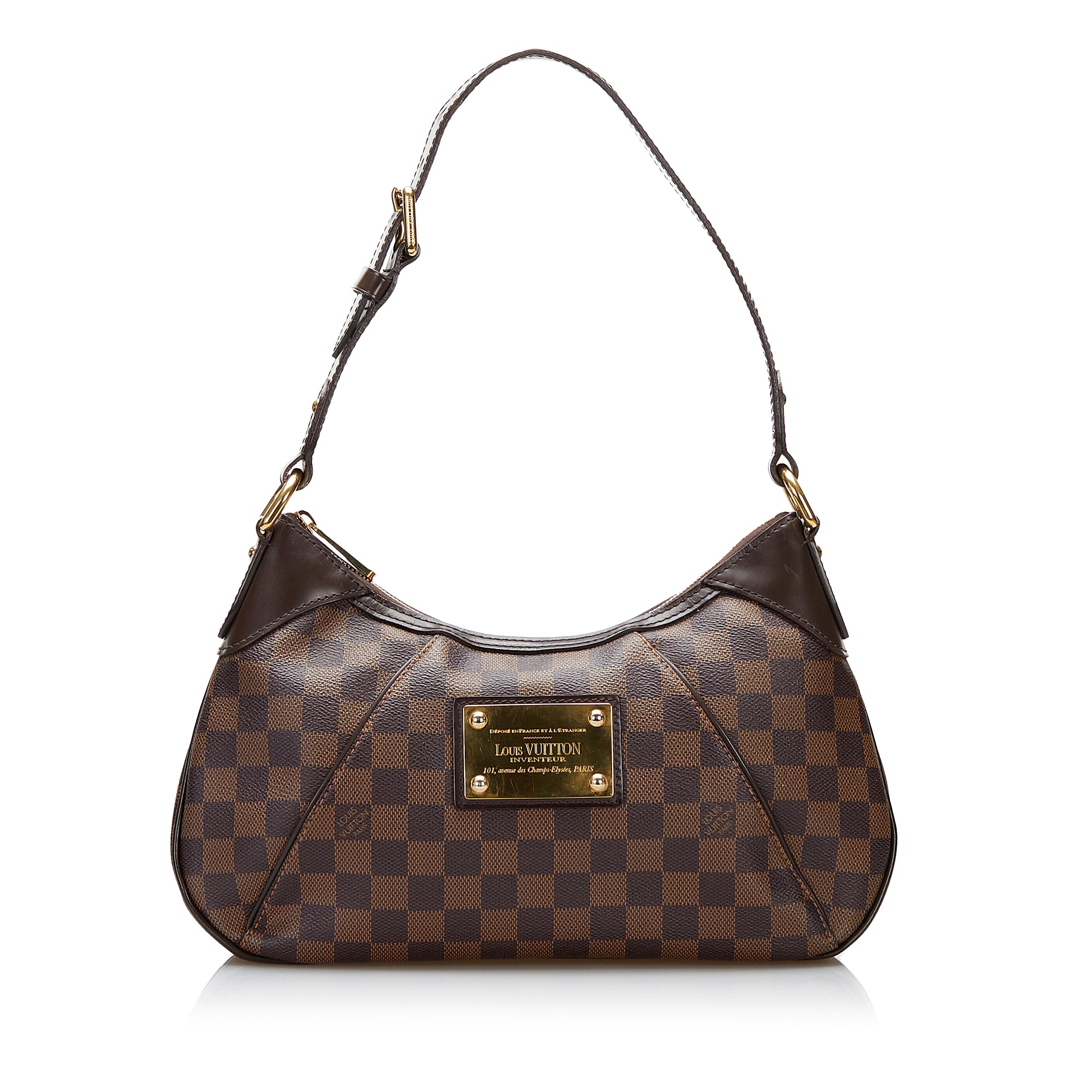 LOUIS VUITTON DAMIER EBENE TOTALLY MM (2016) SHOULDER BAG