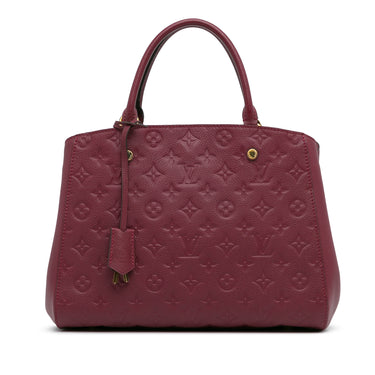 Louis Vuitton Montaigne Monogram Vernis Handbag