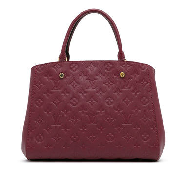 Louis Vuitton Montaigne Monogram Empreinte Satchel Bag