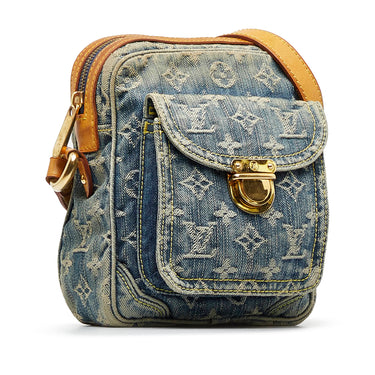 Blue Louis Vuitton Monogram Denim Camera Bag – Designer Revival