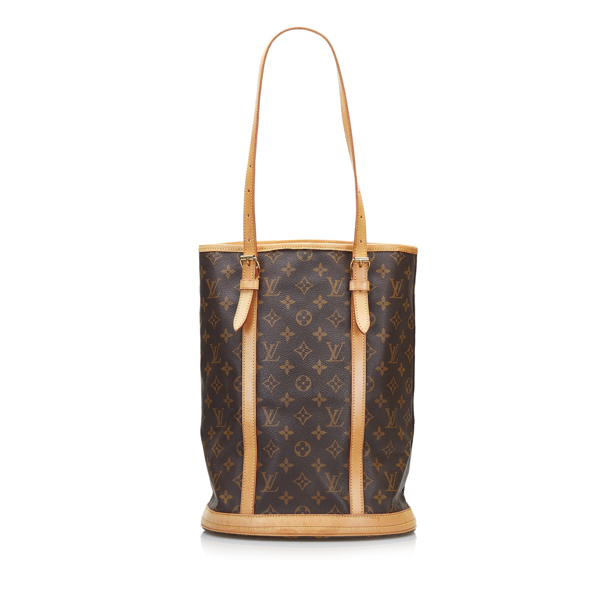 LOUIS VUITTON Monogram Canvas Bucket GM Shoulder Bag