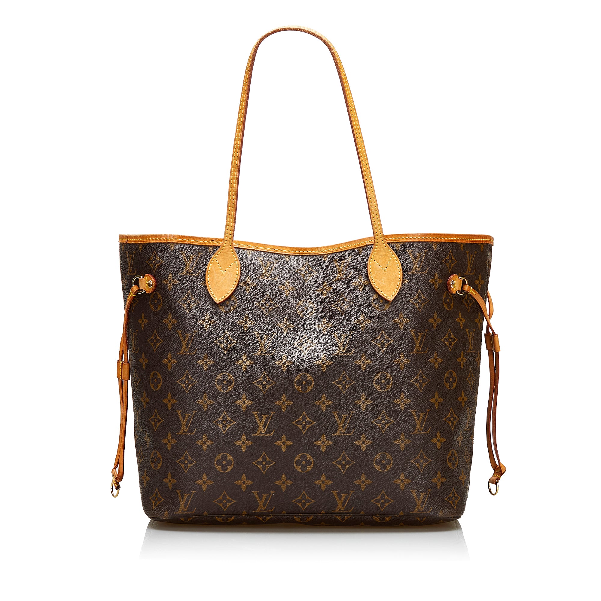 Luxury Handbags LOUIS VUITTON Love Lock Neverfull MM Monogram