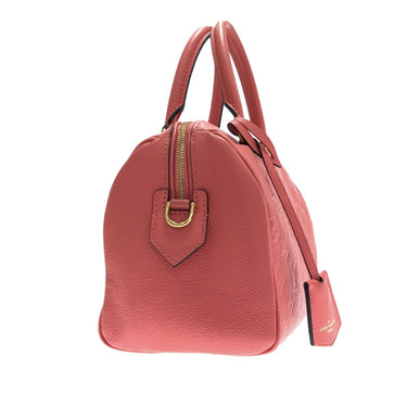 Louis Vuitton Speedy 25 Empreinte Leather Bag in Pink