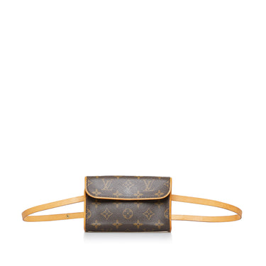 Louis Vuitton Brown Monogram Canvas Pochette Duo Belt Bag