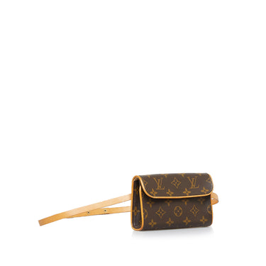 Brown Louis Vuitton Monogram Pochette Marelle PM Belt Bag
