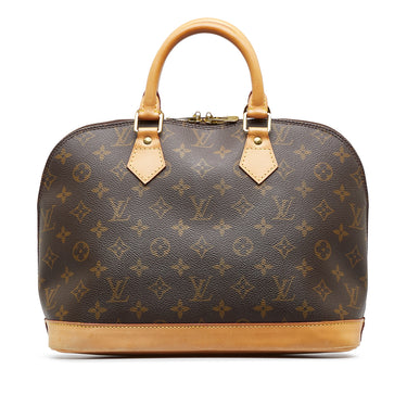 Louis Vuitton 2000 Monogram Alma PM - Brown Handle Bags, Handbags -  LOU734676