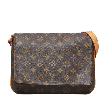 Brown Louis Vuitton Monogram Musette Tango Short Strap Shoulder Bag –  Designer Revival