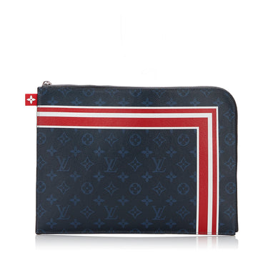 Louis Vuitton Monogram Eclipse Canvas Discovery Pochette GM