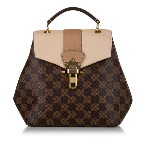 Brown Louis Vuitton Damier Ebene Rivington PM Shoulder Bag, RvceShops  Revival