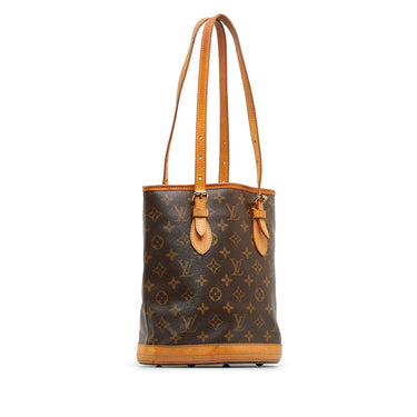 Brown Louis Vuitton Monogram Bucket PM – Designer Revival