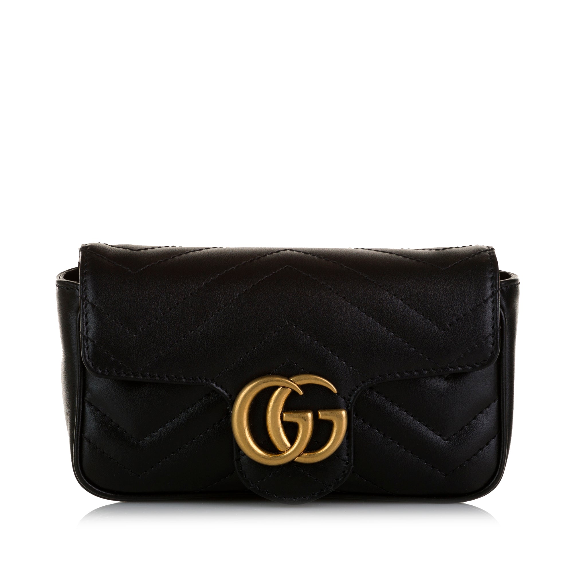 GUCCI GG Marmont super mini quilted leather shoulder bag  Gucci super mini,  Marmont super mini, Gg marmont super mini