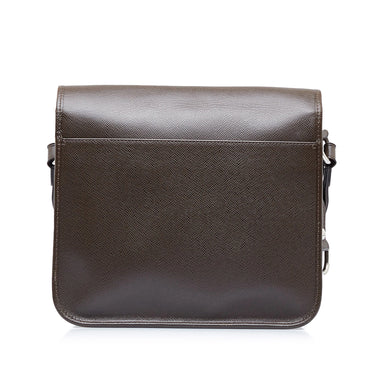 Brown Louis Vuitton Taiga Pochette Baikal Clutch Bag – Designer Revival