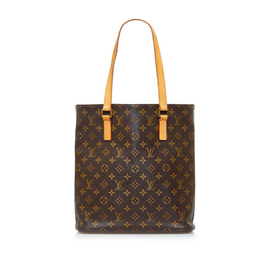 Pre-Owned Louis Vuitton Vavin GM Brown Monogram Canvas Tote Bag w/ Gol 