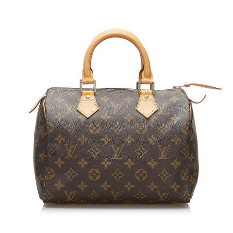 RvceShops Revival, Brown Louis Vuitton Monogram Mini Speedy Handbag