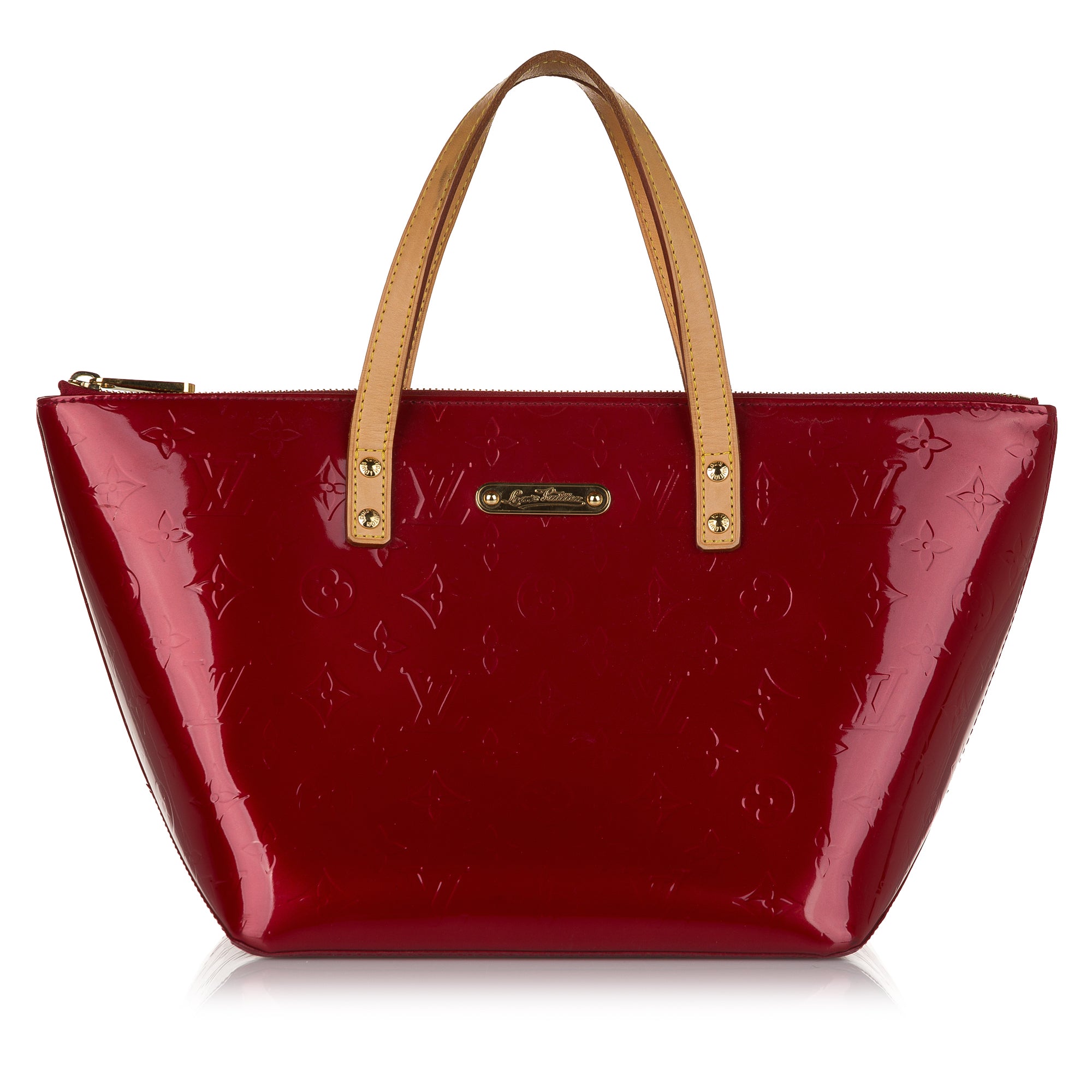 Louis Vuitton Bellevue Red Canvas Tote Bag (Pre-Owned)