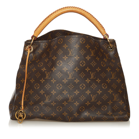 louis vuitton brown satchel