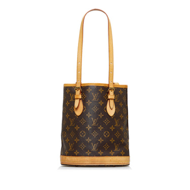 Louis Vuitton Red Monogram Vernis Petit Bucket Bag w/ Accessories