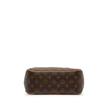 Cite cloth handbag Louis Vuitton Brown in Cloth - 36354153