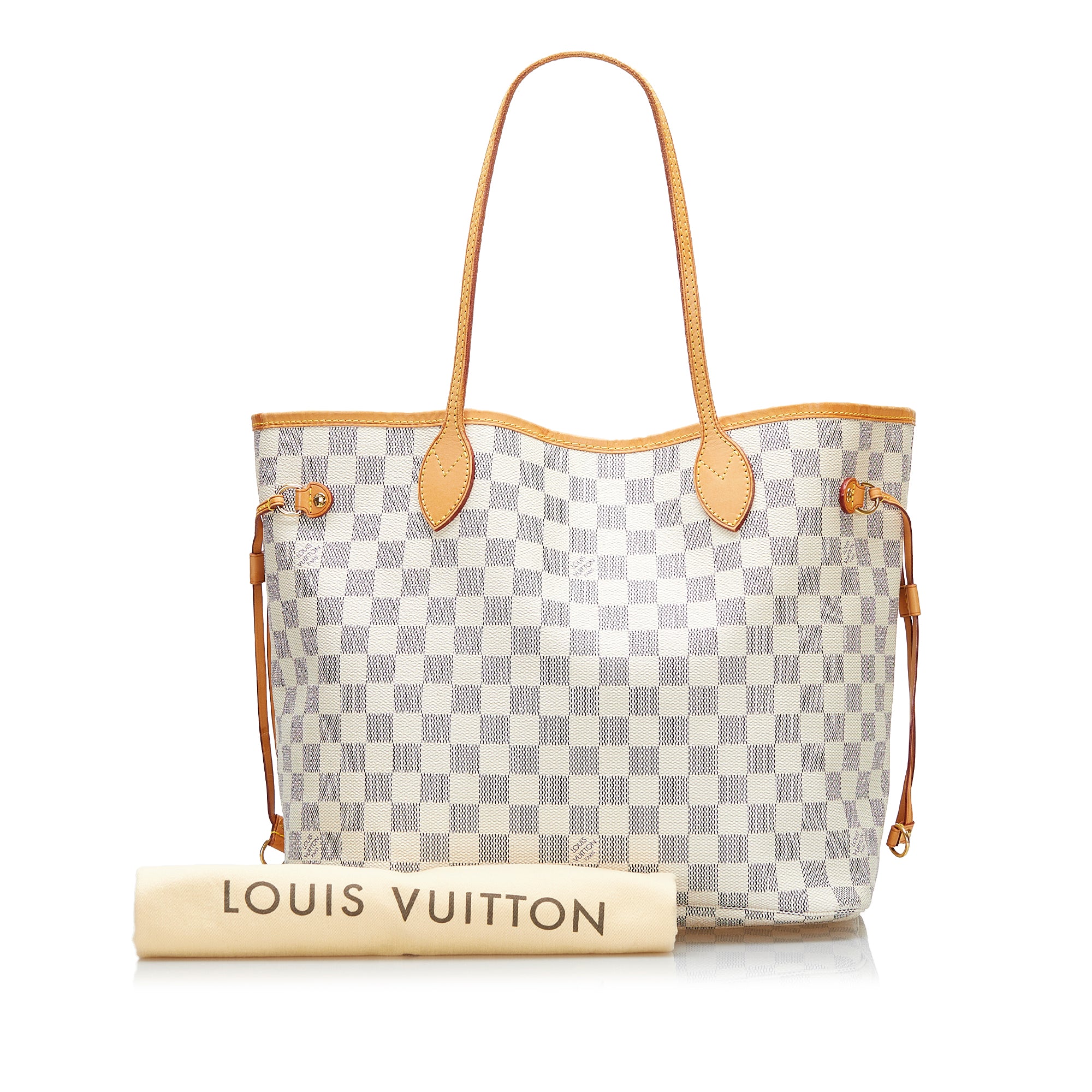 Louis Vuitton Neverfull GM Beige Damier Azur