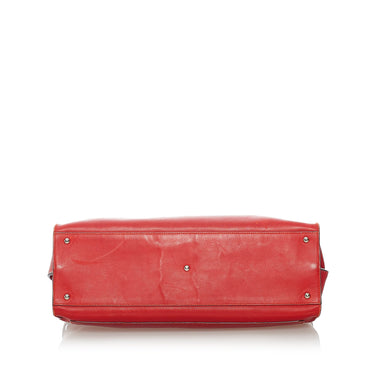 Green Celine Leather Clutch Bag – Designer Revival