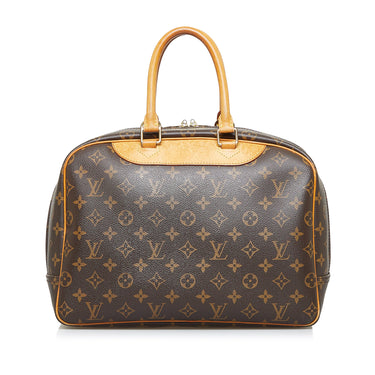 LOUIS VUITTON Deauville Monogram Canvas Satchel Bag-US