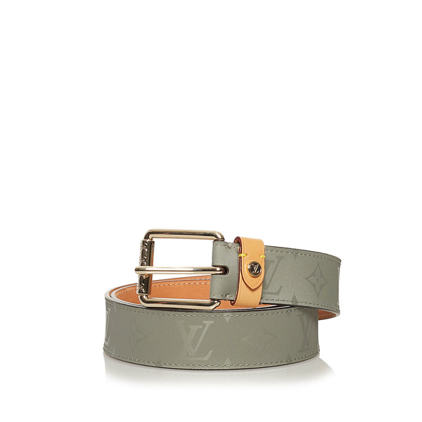 Louis Vuitton Voyager Belt Titanium Monogram