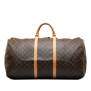 LOUIS VUITTON Keepall 60 Monogram Vintage Duffle Bag Luggage