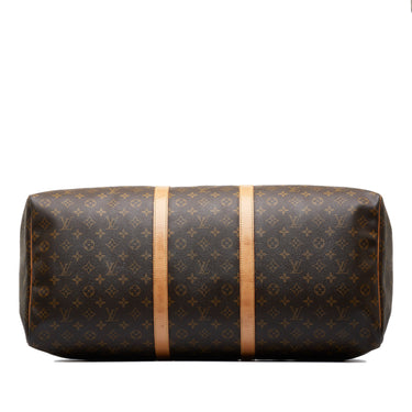 Brown Louis Vuitton Monogram Keepall 55 Travel Bag – Designer Revival