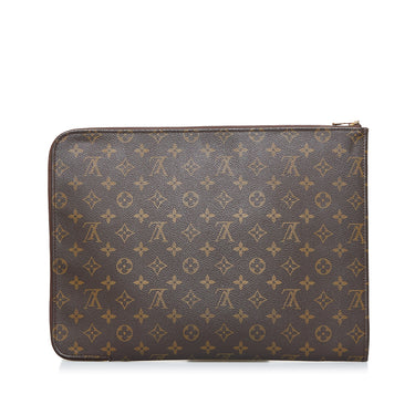 Vintage Louis Vuitton Monogram Portfolio or Laptop Case With 