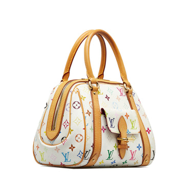 White Louis Vuitton Monogram Multicolore Judy PM Satchel – Designer Revival