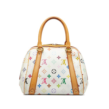 White Louis Vuitton Monogram Multicolore Speedy 30 Boston Bag