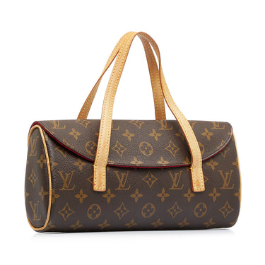 Authenticated Used Louis Vuitton Monogram Sonatine Handbag M51902