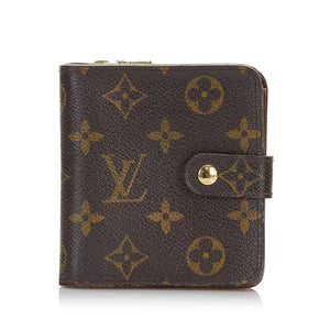 vuitton monogram compact zip