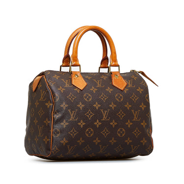 Red Louis Vuitton Monogram Empreinte Speedy Bandouliere 25 Boston