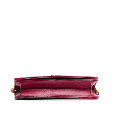 Pink Chanel CC Caviar Leather Wallet – Designer Revival