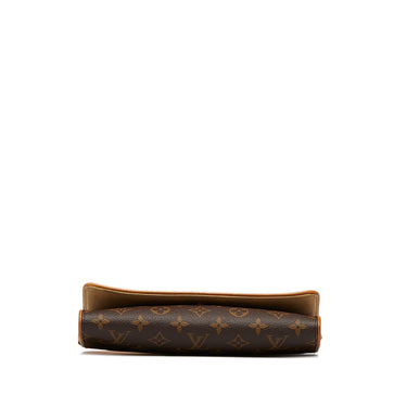 RvceShops Revival, Brown Louis Vuitton Monogram Pochette Twin PM Lune Bag