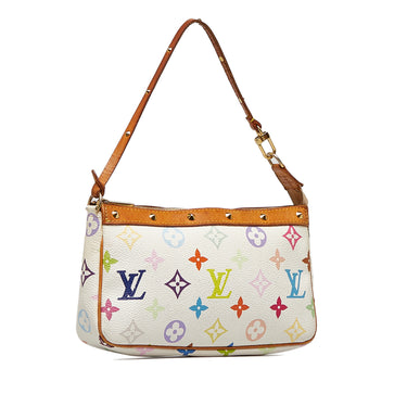 Black Louis Vuitton Monogram Multicolore Pochette Accessoires Baguette