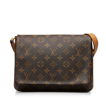 Brown Louis Vuitton Monogram Musette Tango Short Strap Shoulder Bag –  Designer Revival