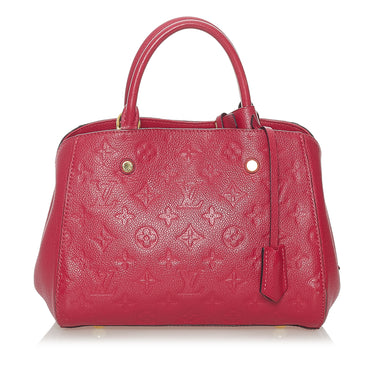 Louis Vuitton Monogram Montaigne MM Satchel or Shoulder Bag - A