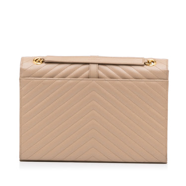 Beige Saint Laurent Mini Monogram Lou Crossbody Bag – Designer Revival