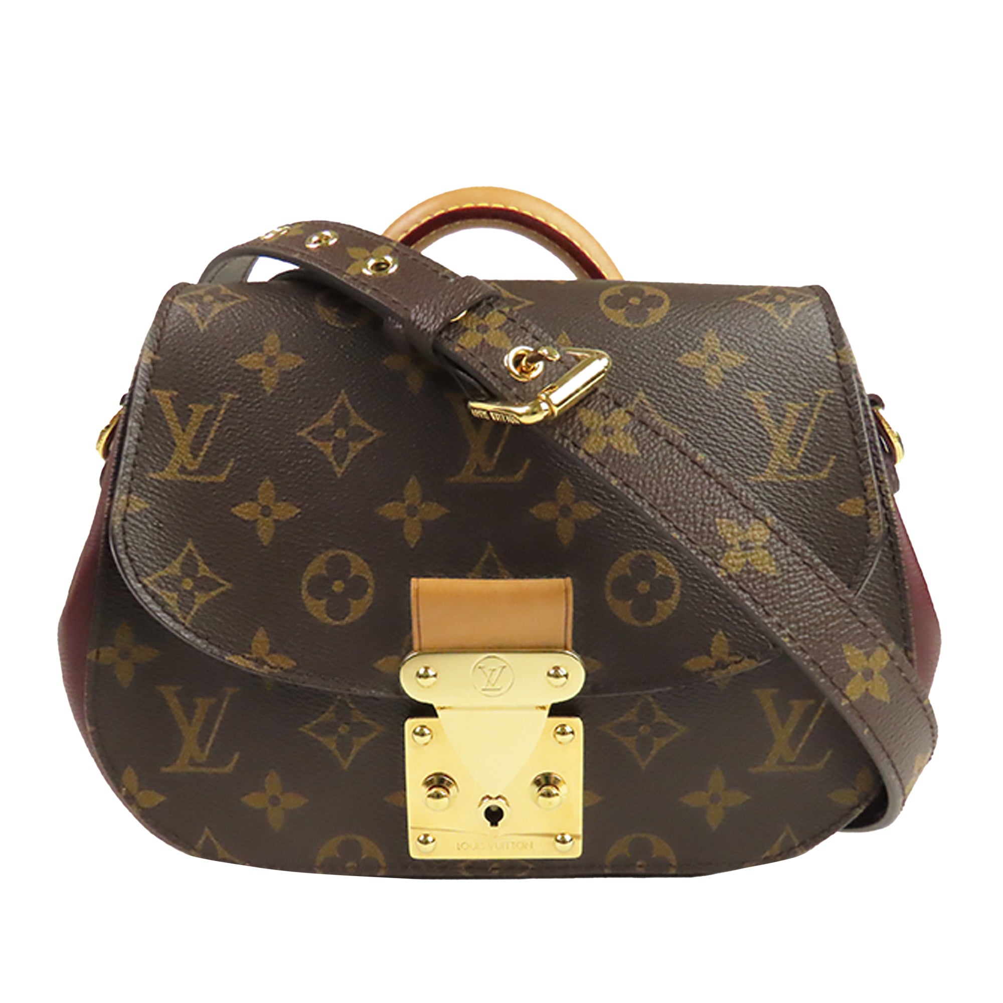 Louis Vuitton Louise Epi Leather Lavender Logo Clutch Crossbody