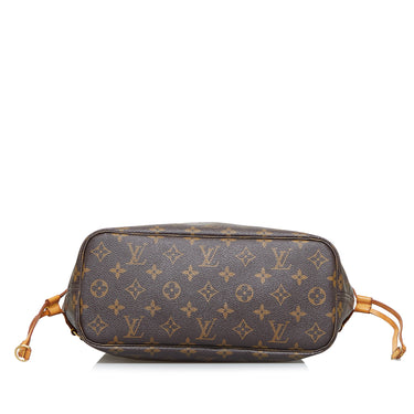 Neverfull tote Louis Vuitton Brown in Synthetic - 20326314