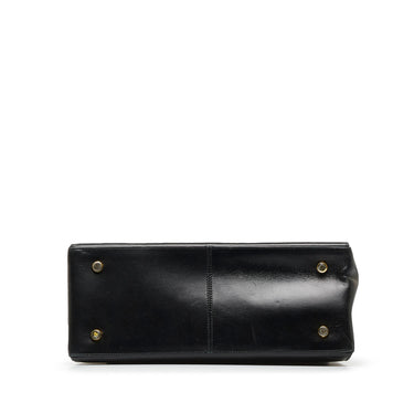 Made in FRANCE Monceau Luxury Bag in Black Calfskin Leather by Anonyme - La  Perfection Louis