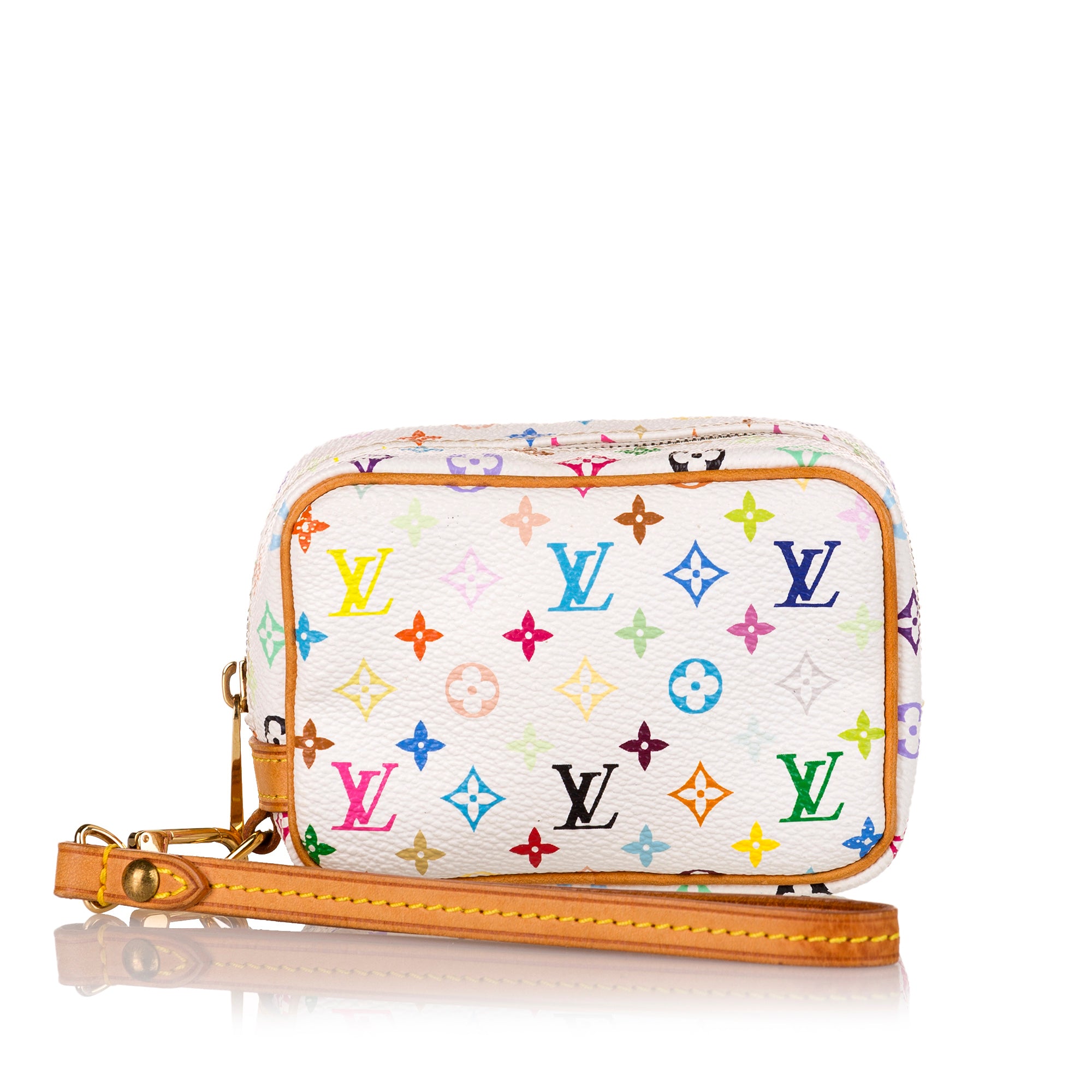 Louis Vuitton Wapity Case Coin Purse, Monogram Multicolore Details