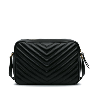 Brown Saint Laurent Monogram Matelasse Lou Belt Bag – Designer Revival