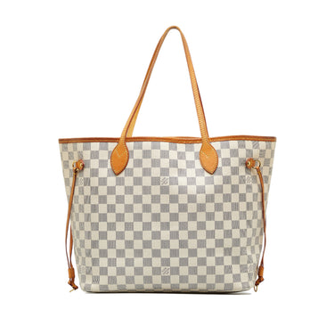 Louis Vuitton Damier Azur Neverfull MM with Pink Lining N41605  Vintage louis  vuitton handbags, Louis vuitton damier, Louis vuitton handbags