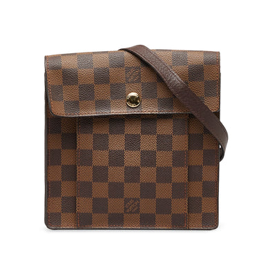 RvceShops Revival, Brown Louis Vuitton Damier Ebene Bloomsbury GM Crossbody  Bag